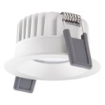 Ledvance LED  SPOT FIX Aluminium  8W 640lm 36D - 927 Extra Warm White | Cutout 68mm - IP44 - Best Colour Rendering -  Dimmable