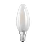 Ledvance  Classic LED E14 Candle Filament Frosted 4W 470lm - 827 Extra Warm White | Replaces 40W