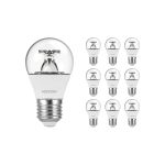 Multipack 10x Noxion Lucent LED E27 Pear Filament Clear 2.5W 250lm - 827 Extra Warm White | Dimmable - Replaces 25W