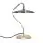 DFTP by Nordlux Artist Table Lamp Metal Stainless Steel 15W 1100lm - 930 Warm White | Best Colour Rendering
