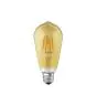 Ledvance Smart+ Wifi E27 Edison Classic Filament Gold 6W 680lm - 825 Extra Warm White | Dimmable - Replaces 50W