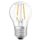 Ledvance  Classic LED E27 Ball Filament Clear 2.5W 250lm - 827 Extra Warm White | Replaces 25W