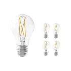 Multipack 5x Calex Smart Tuya Wifi E27 Pear Filament 7W 806lm - 818-830 Tunable White | Dimmable - Replaces 60W