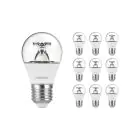 Multipack 10x Noxion Lucent LED E27 Pear Filament Clear 2.5W 250lm - 827 Extra Warm White | Dimmable - Replaces 25W