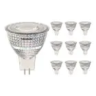 Multipack 10x Noxion LED Spot GU5.3 MR16 6.1W 621lm 36D - 830 Warm White| Replaces 50W