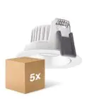Multipack 5x Ledvance LED  SPOT ADJUST Aluminium  8W 680lm 36D - 930 Warm White | Cutout 68mm - IP20 - Best Colour Rendering -  Dimmable